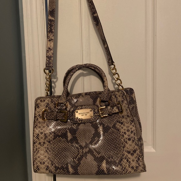 Snakeskin Michael Kors Bag - Picture 1 of 2